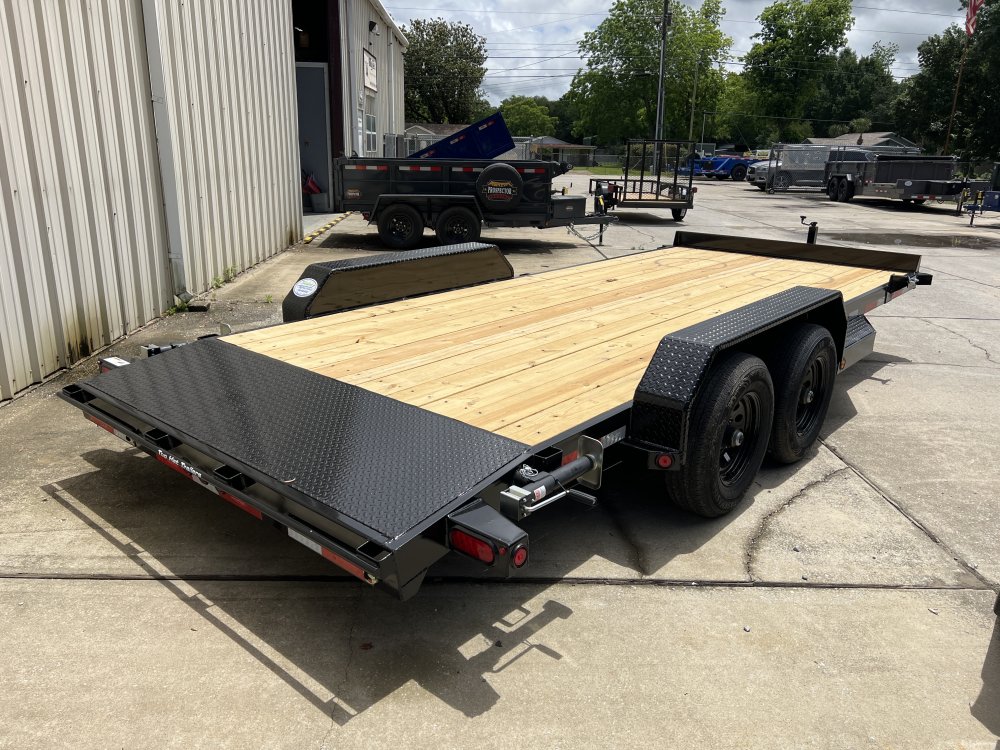 7'x18' TOP HAT Open Car Hauler