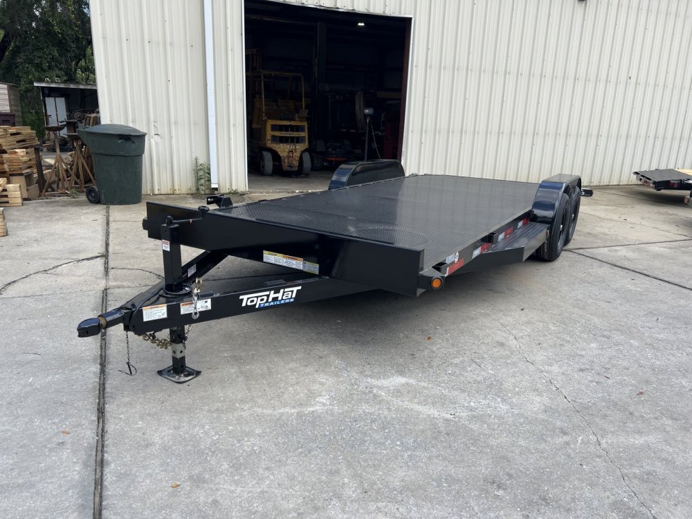 7'x20' TOP HAT Open Car Hauler