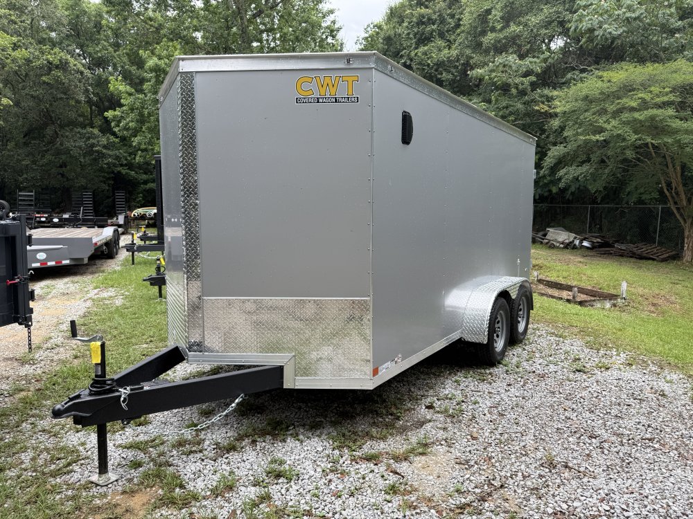 7'x14' Covered Wagon Enclosed