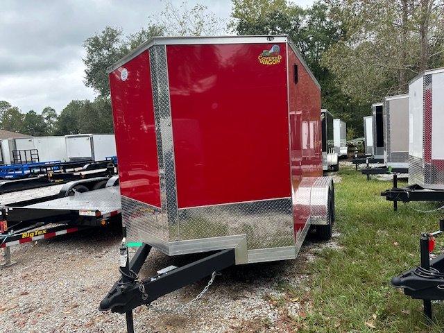 7'x12' COVERED WAGON Enclosed