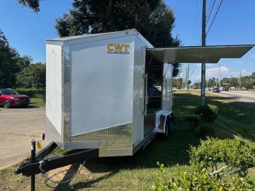 7'x16' COVERED WAGON Enclosed