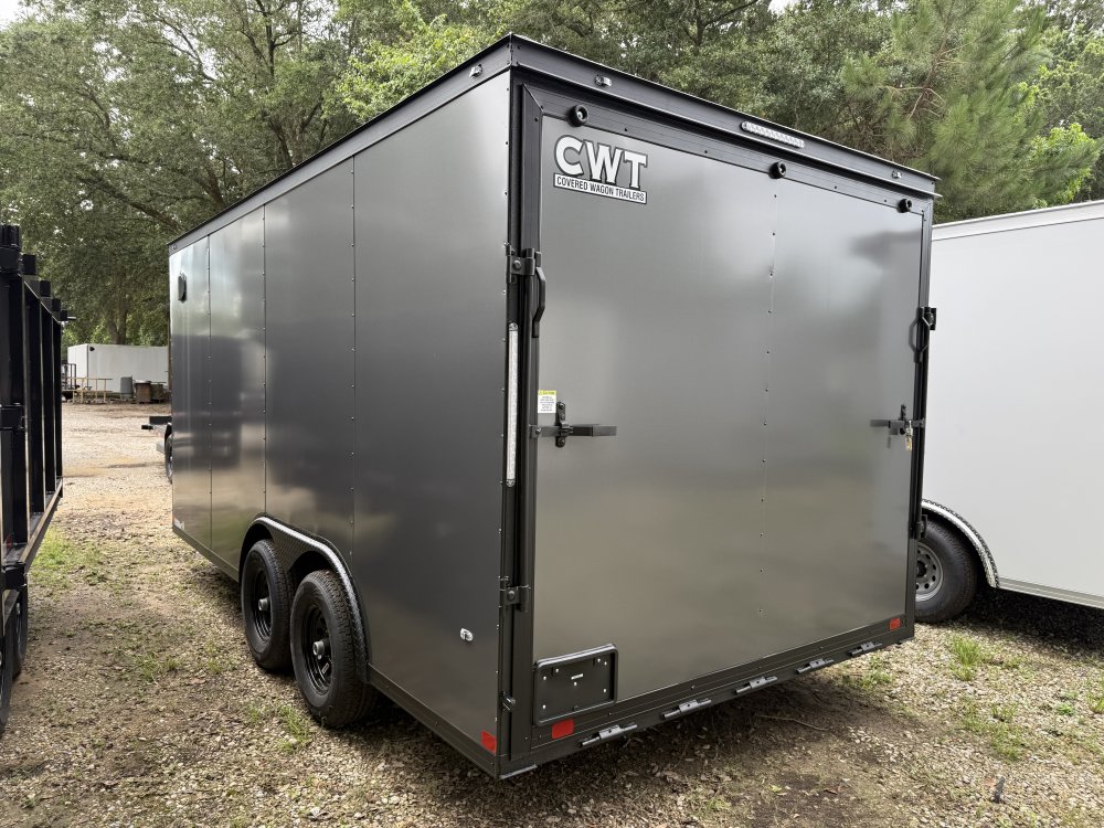 8' 5"x16' Covered Wagon Enclosed