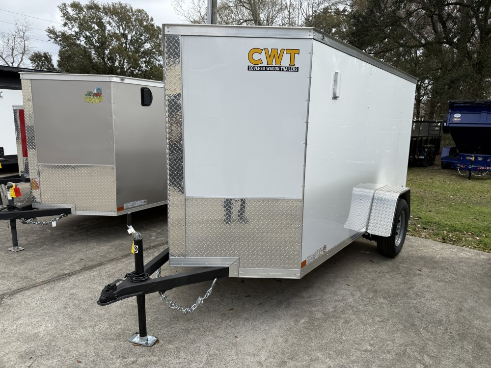 5'x10' Covered Wagon Enclosed