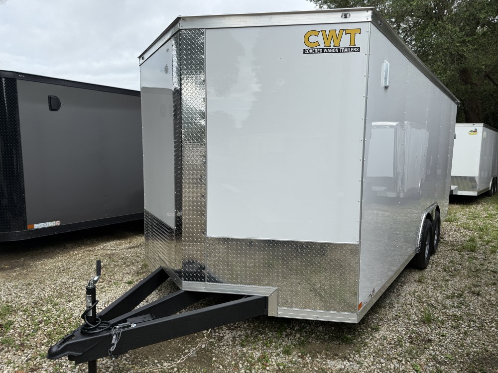 8' 5"x18' Covered Wagon Enclosed