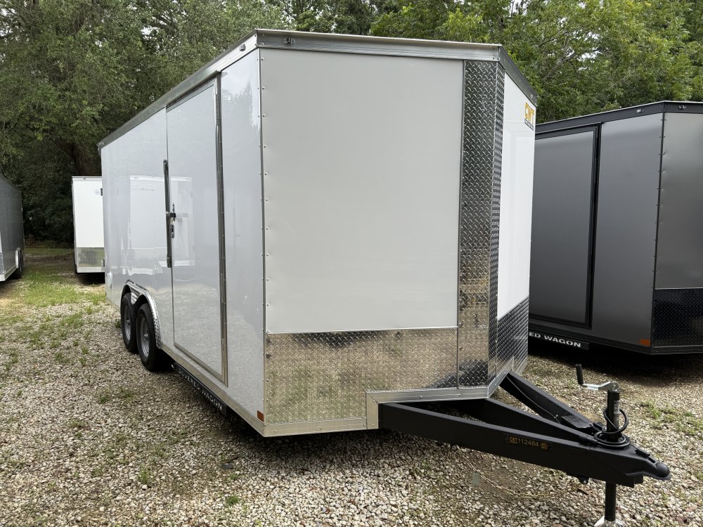 8' 5"x18' Covered Wagon Enclosed