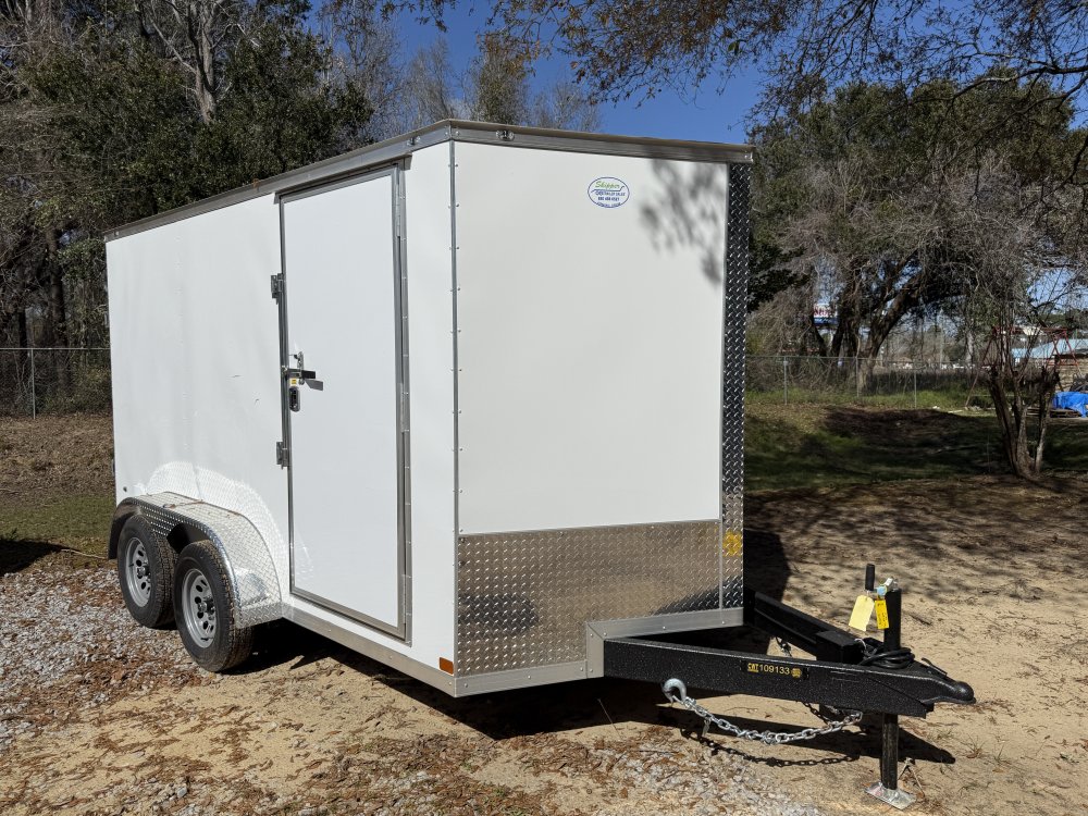 7'x12' Covered Wagon Enclosed
