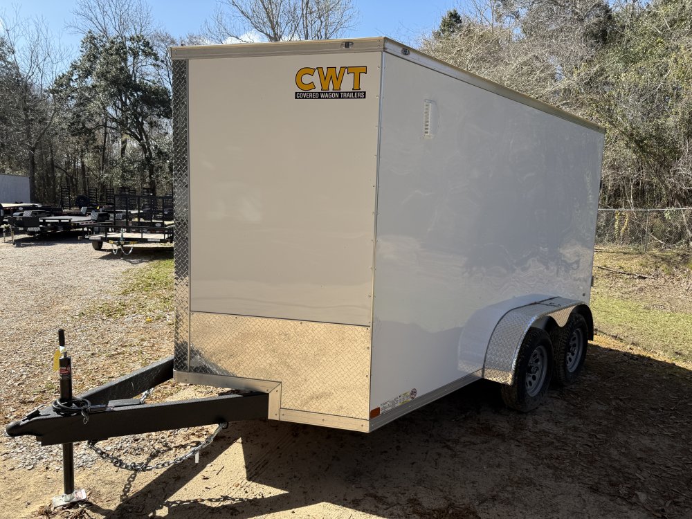 7'x12' Covered Wagon Enclosed