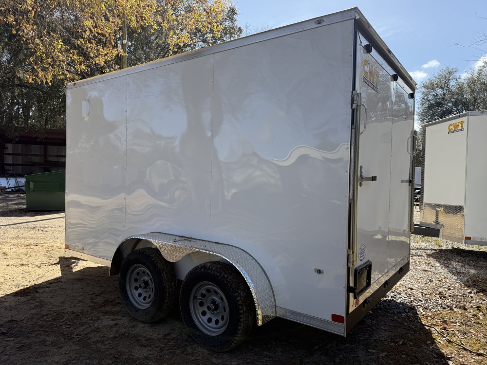 7'x12' Covered Wagon Enclosed