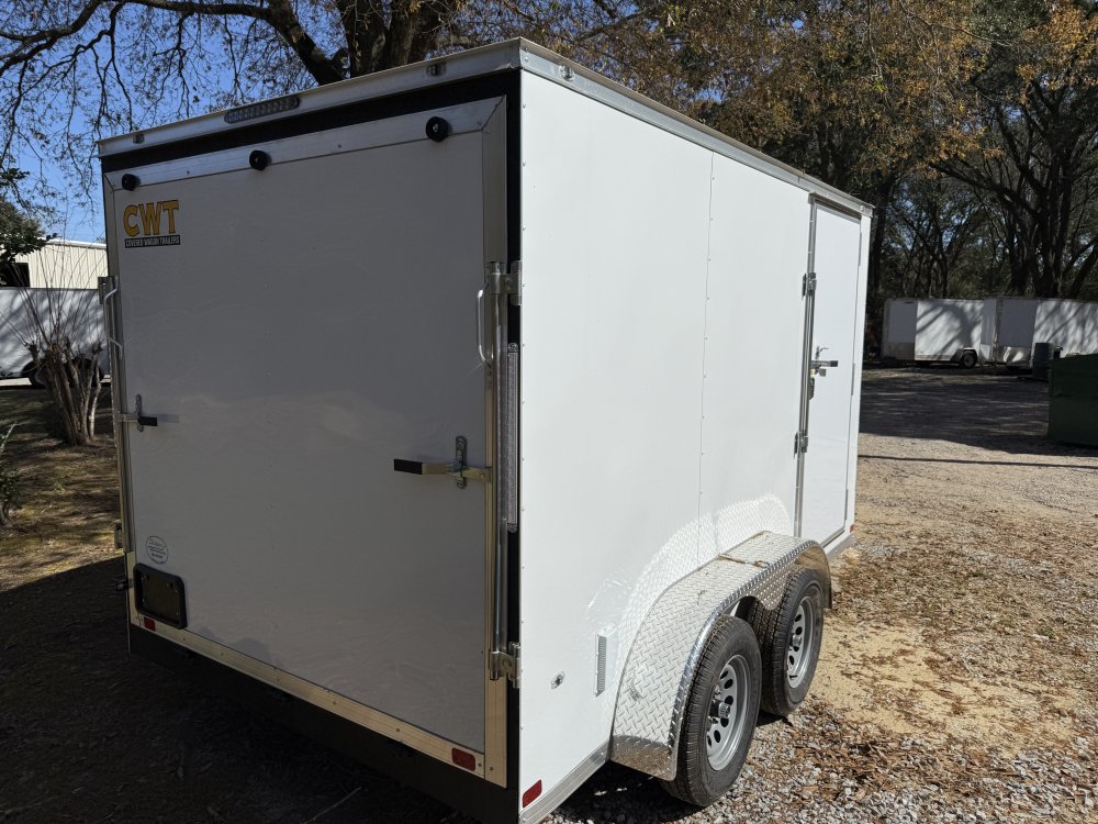 7'x12' Covered Wagon Enclosed