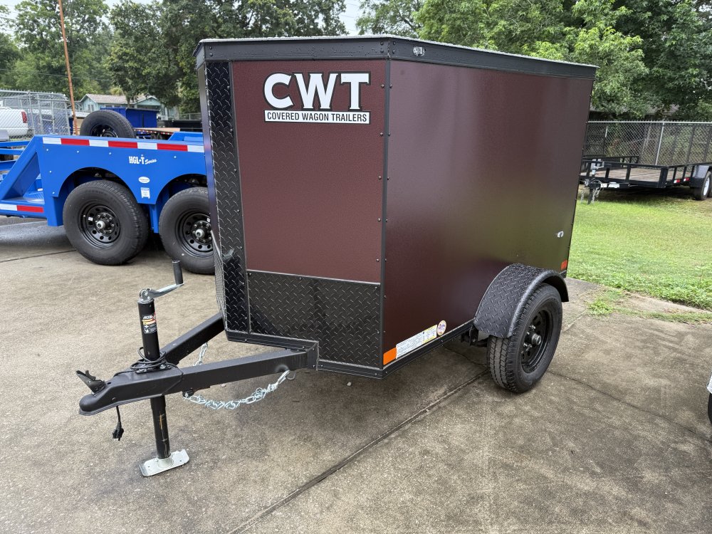 4'x6' Covered Wagon Enclosed