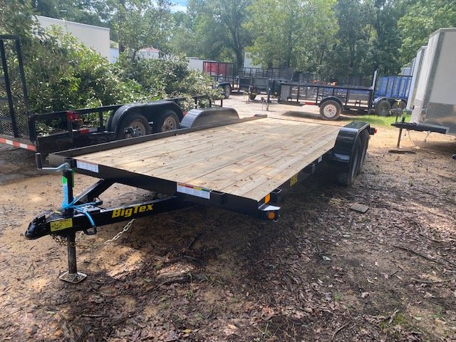 7'x18' Big Tex Open Car Hauler