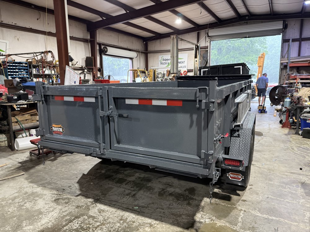 7'x16' PROSPECTOR BY COV WAGON Dump
