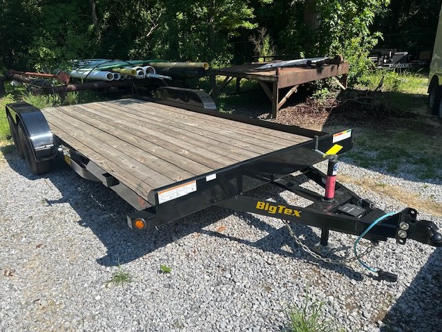 7'x18' Big Tex Open Car Hauler