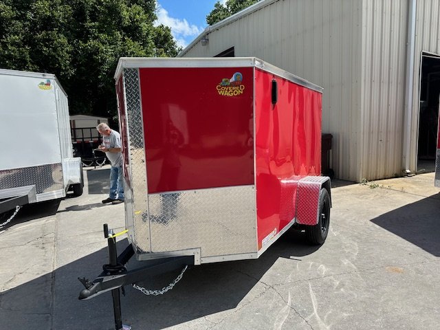 5'x8' COVERED WAGON Enclosed