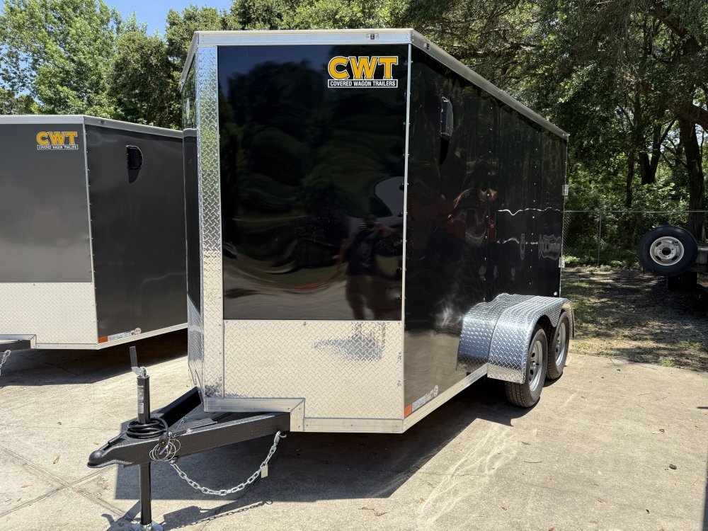 6'x12' Covered Wagon Enclosed
