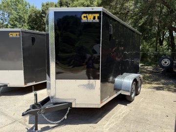 6'x12' Covered Wagon Enclosed