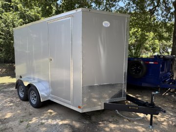 7'x12' Covered Wagon Enclosed