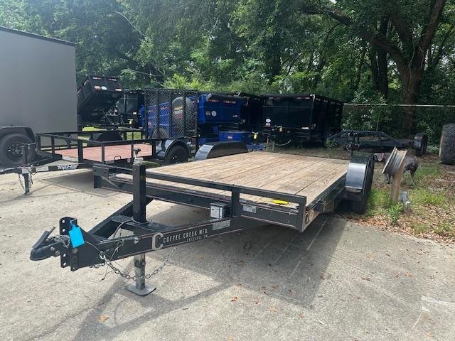 7'x16' Coffee Creek Open Car Hauler