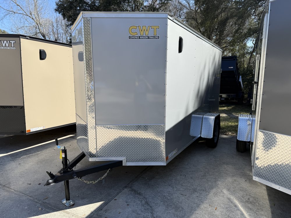 6'x12' Covered Wagon Enclosed