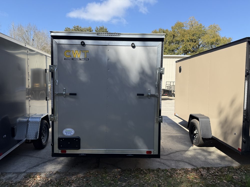 6'x12' Covered Wagon Enclosed
