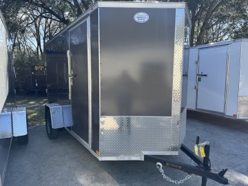 6'x12' Covered Wagon Enclosed