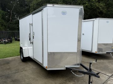6'x12' Covered Wagon Enclosed