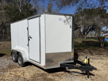 7'x12' Covered Wagon Enclosed
