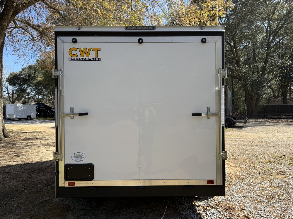 7'x12' Covered Wagon Enclosed