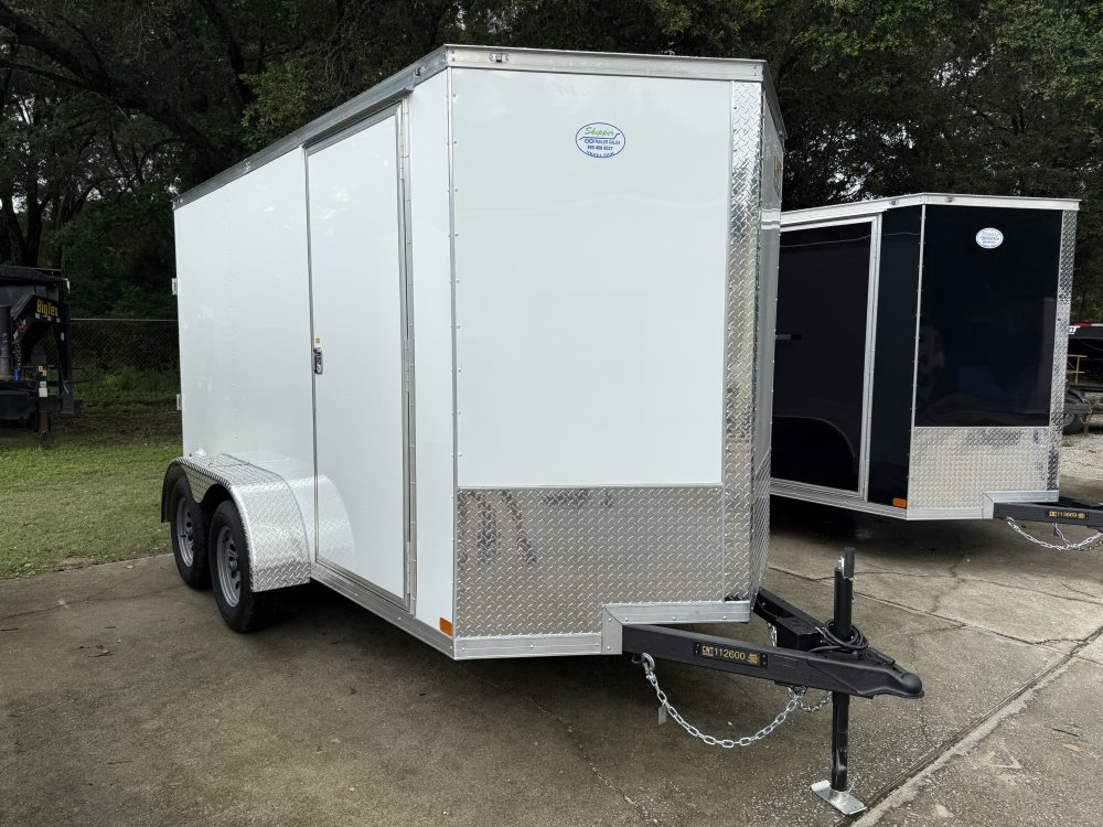 6'x12' Covered Wagon Enclosed