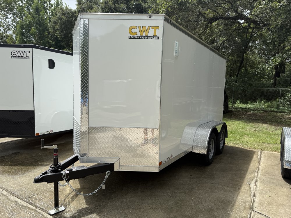 6'x12' Covered Wagon Enclosed