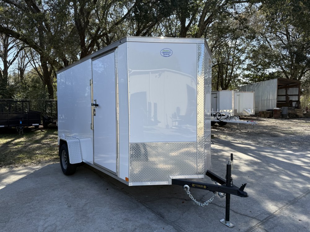 6'x12' Covered Wagon Enclosed