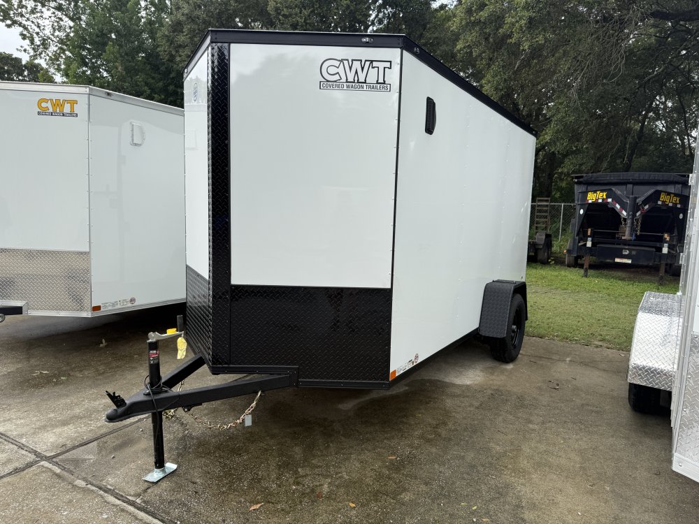 6'x12' Covered Wagon Enclosed