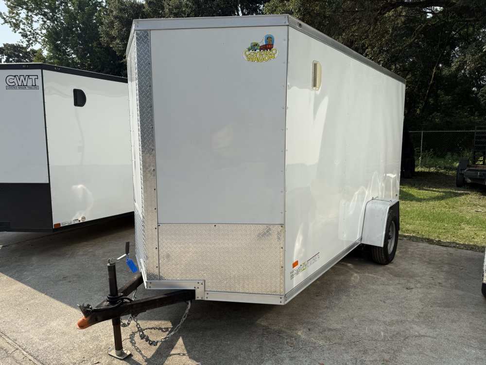 6'x12' Covered Wagon Enclosed