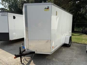 6'x12' Covered Wagon Enclosed