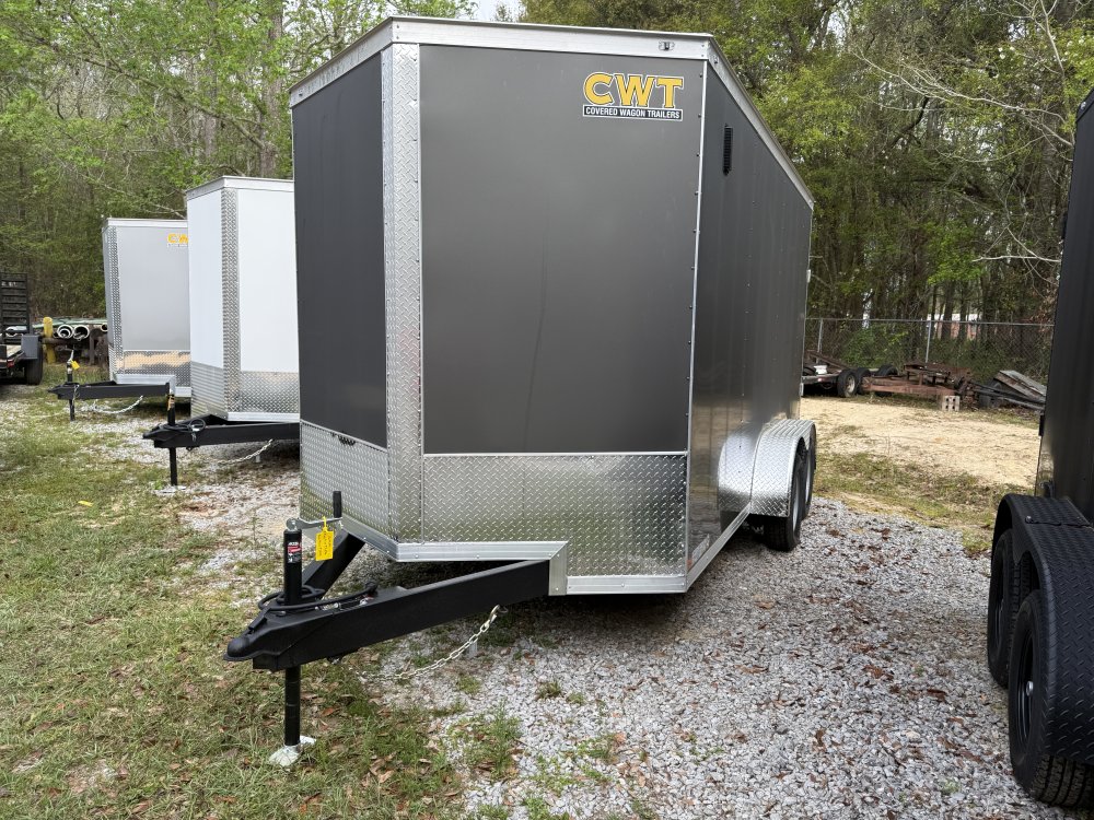 7'x14' Covered Wagon Enclosed