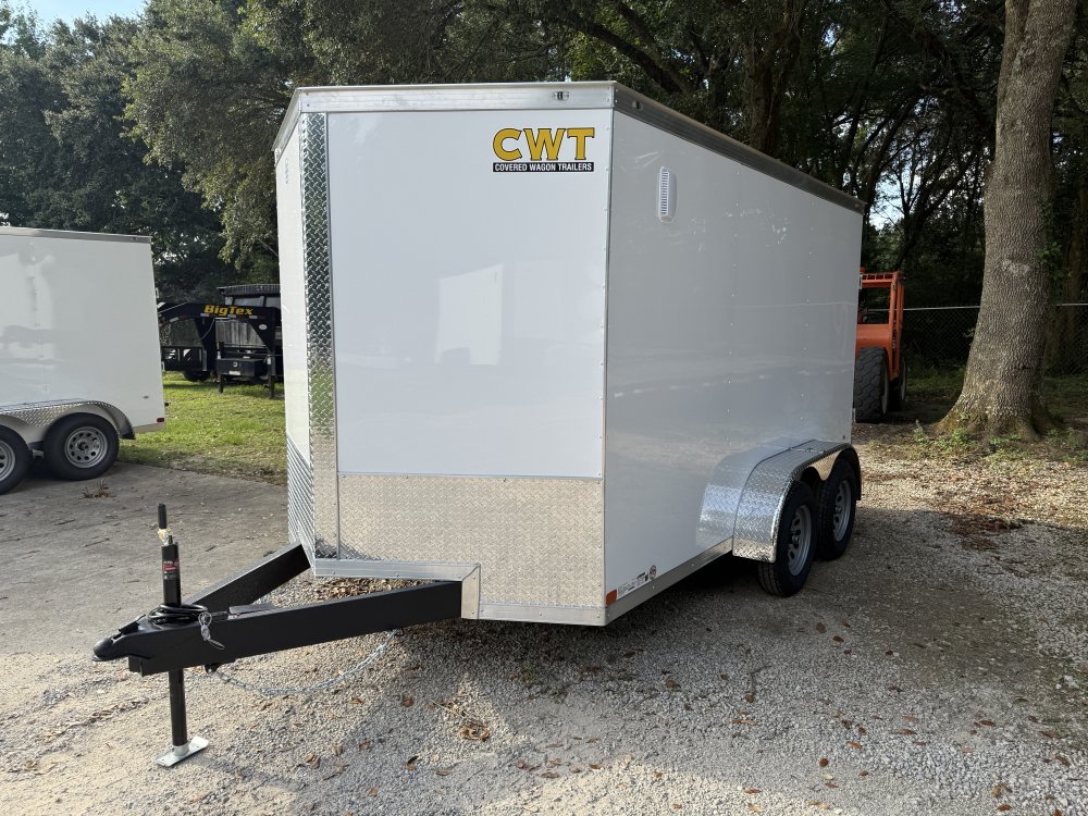 7'x12' Covered Wagon Enclosed