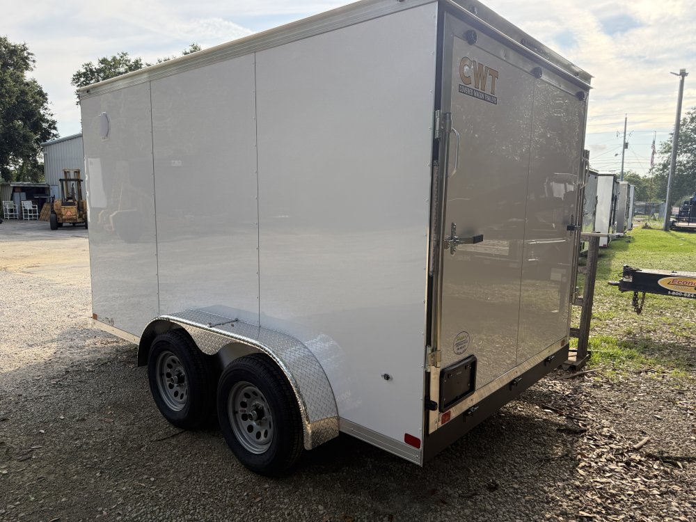 7'x12' Covered Wagon Enclosed