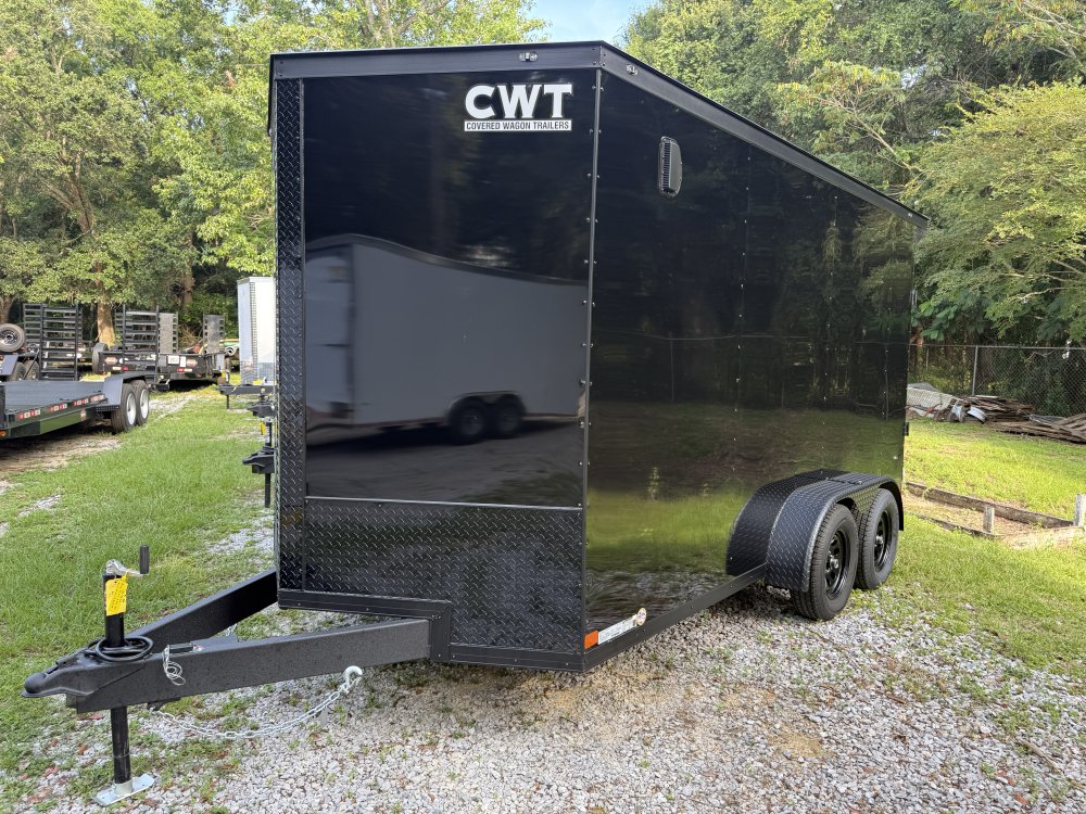 7'x14' Covered Wagon Enclosed