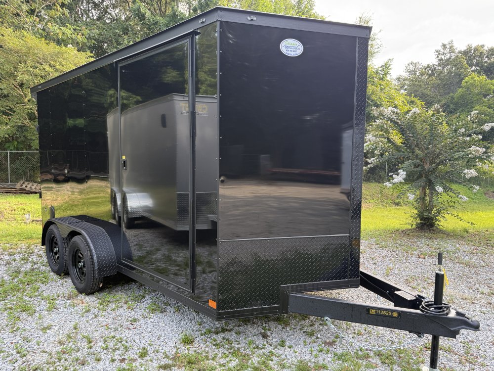 7'x14' Covered Wagon Enclosed