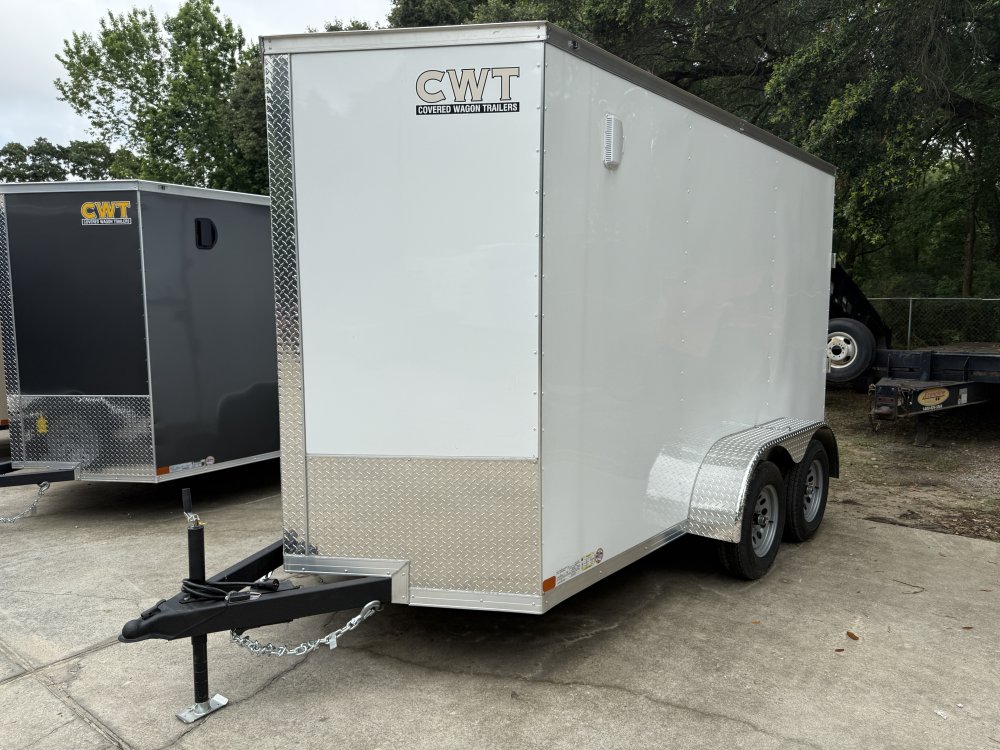 6'x12' Covered Wagon Enclosed