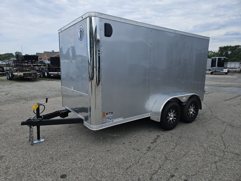 6'x12' Darkhorse Flat Front Enclosed