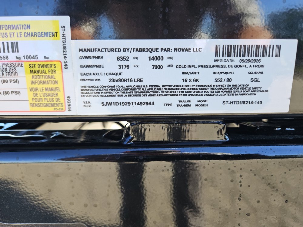 7'x14' Sure-Trac Dump