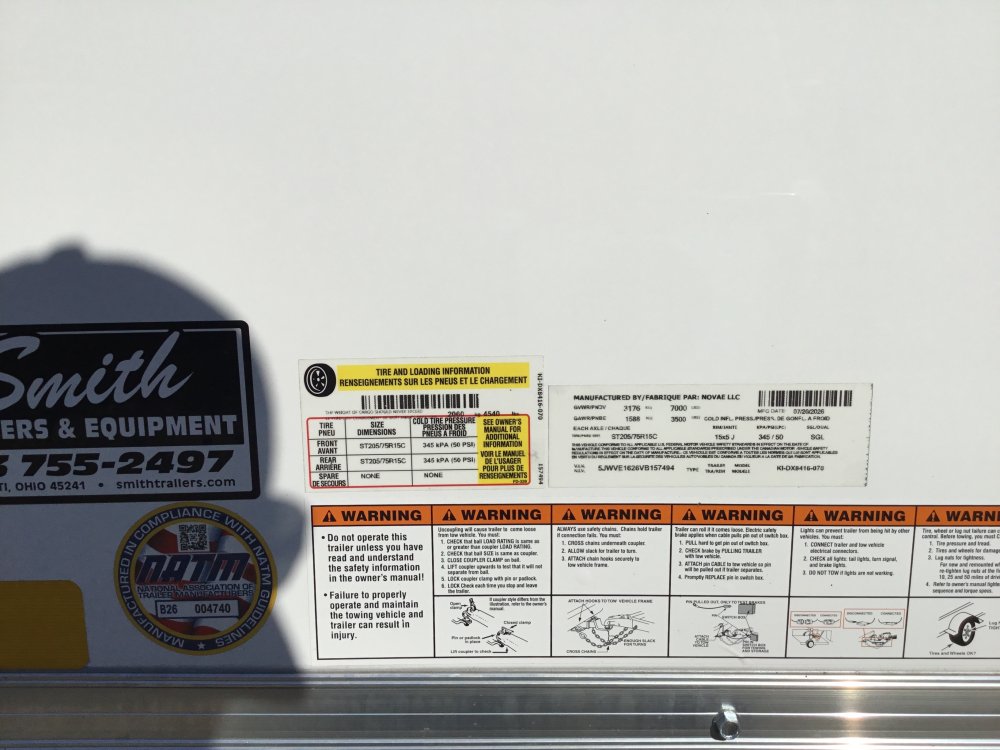 2027 7×16 Enclosed Cargo Trailer photo 6