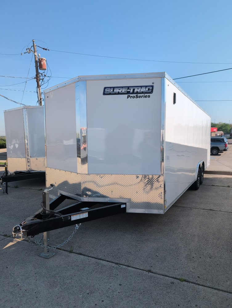 8.5"x24" Sure-Trac Enclosed