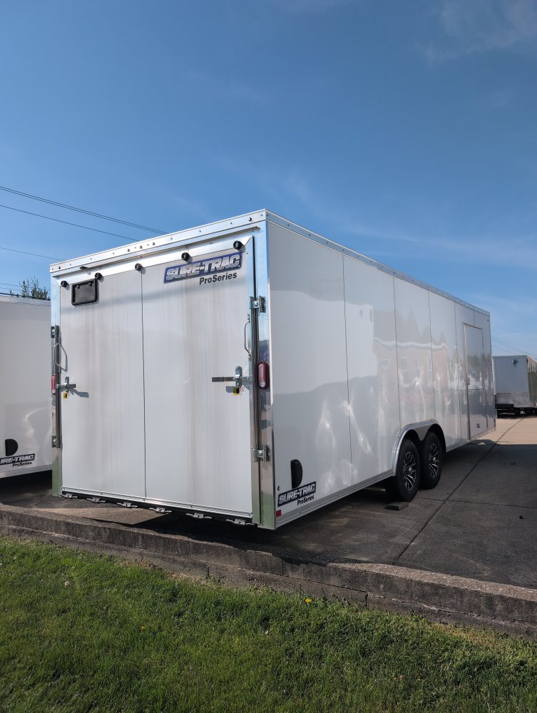 8.5"x24" Sure-Trac Enclosed