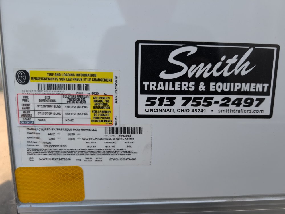 8.5'x24' Sure-Trac Enclosed