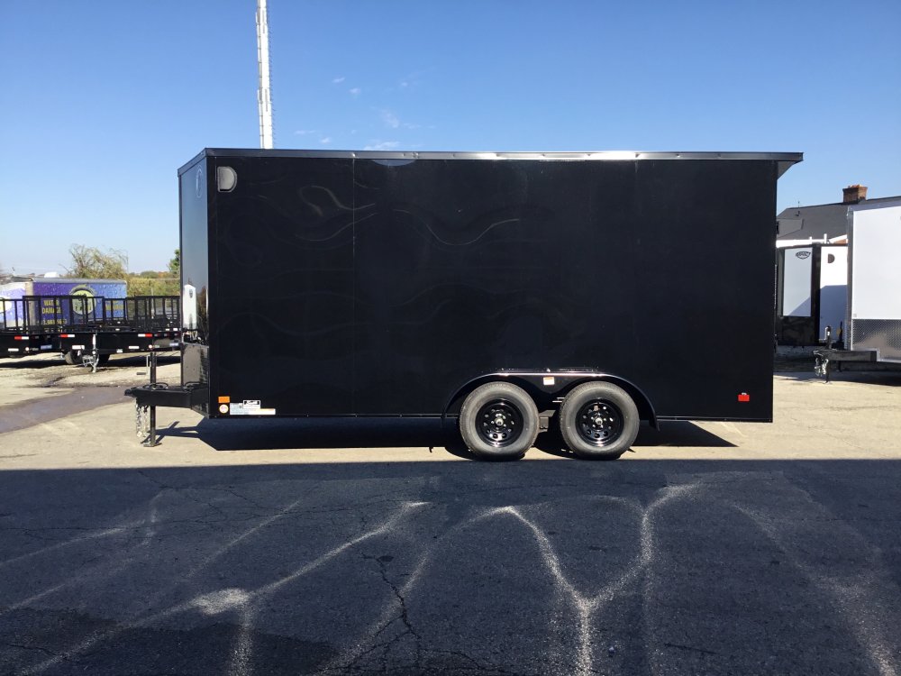 2027 7×16 Enclosed Cargo Trailer