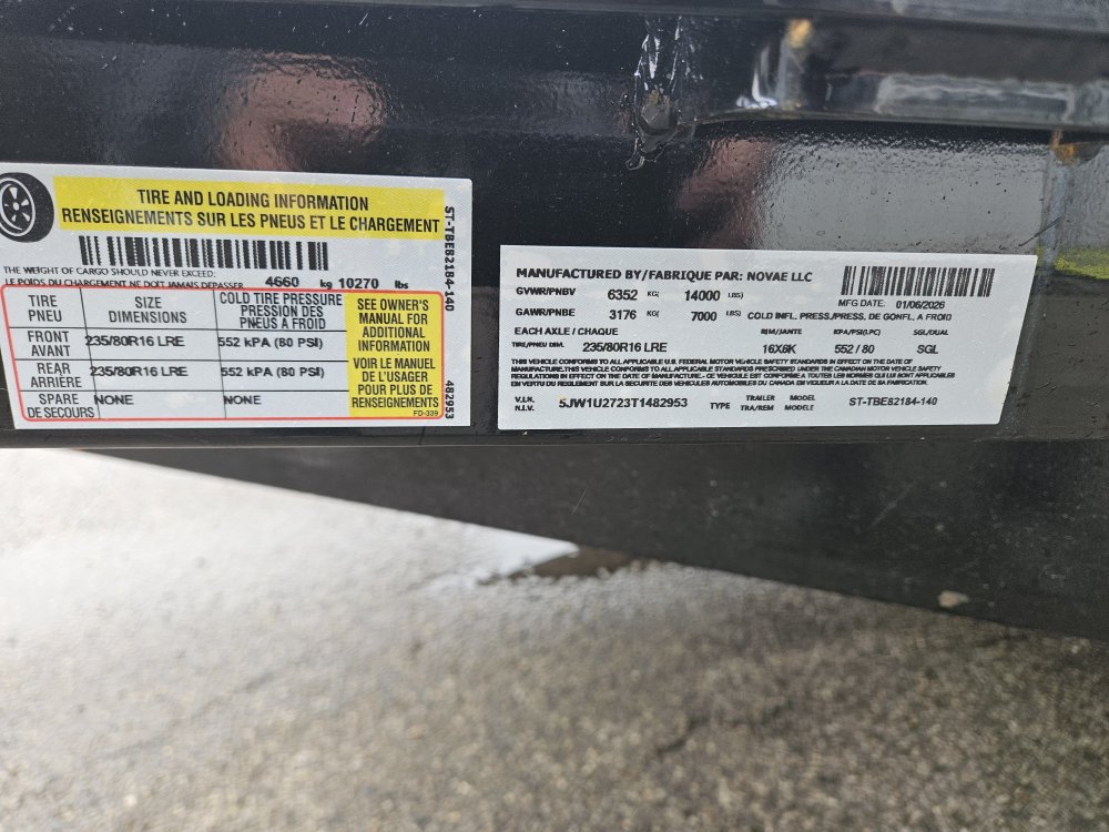 7'x22' Sure-Trac Tilt