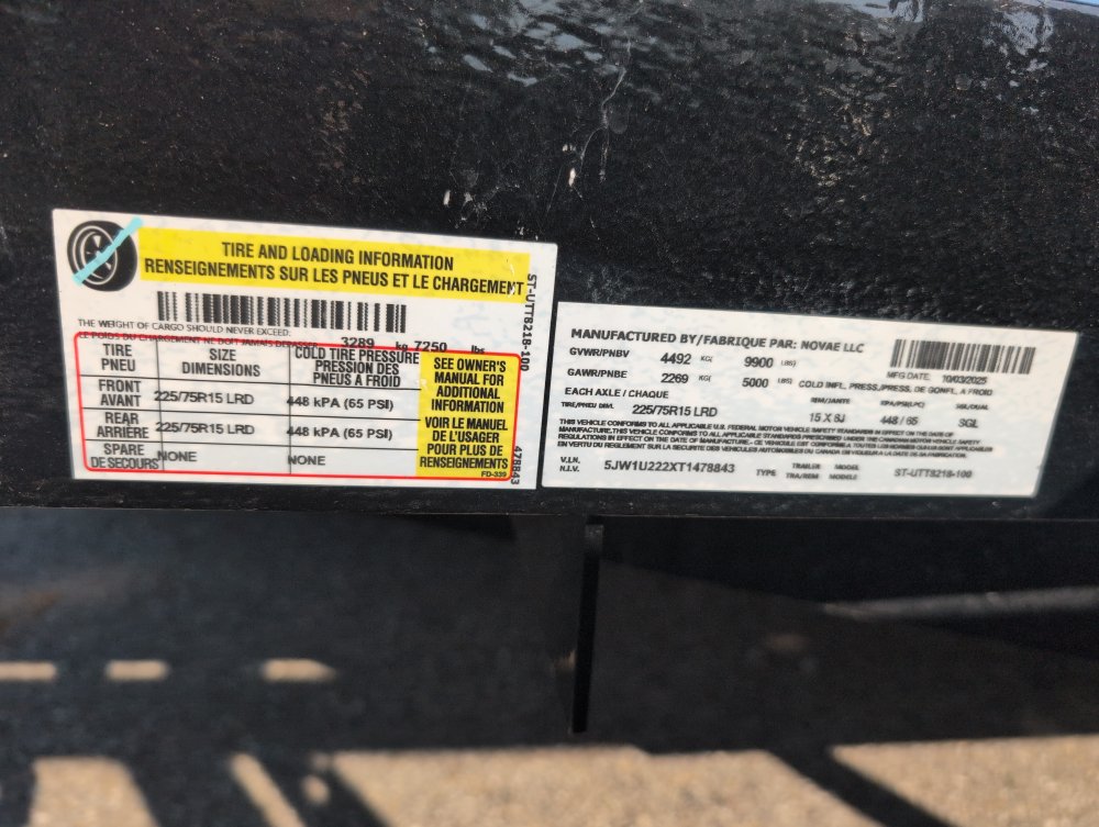 7'x18' Sure-Trac Utility