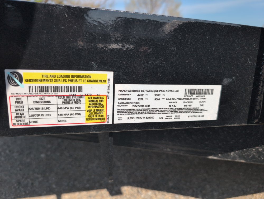 7'x16' Sure-Trac Utility